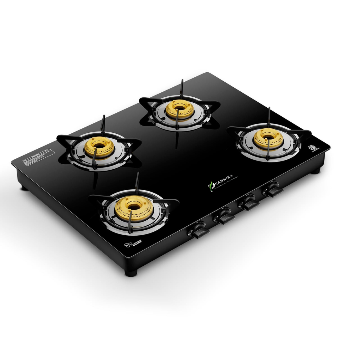 Prannika Four Burner Gas Stove